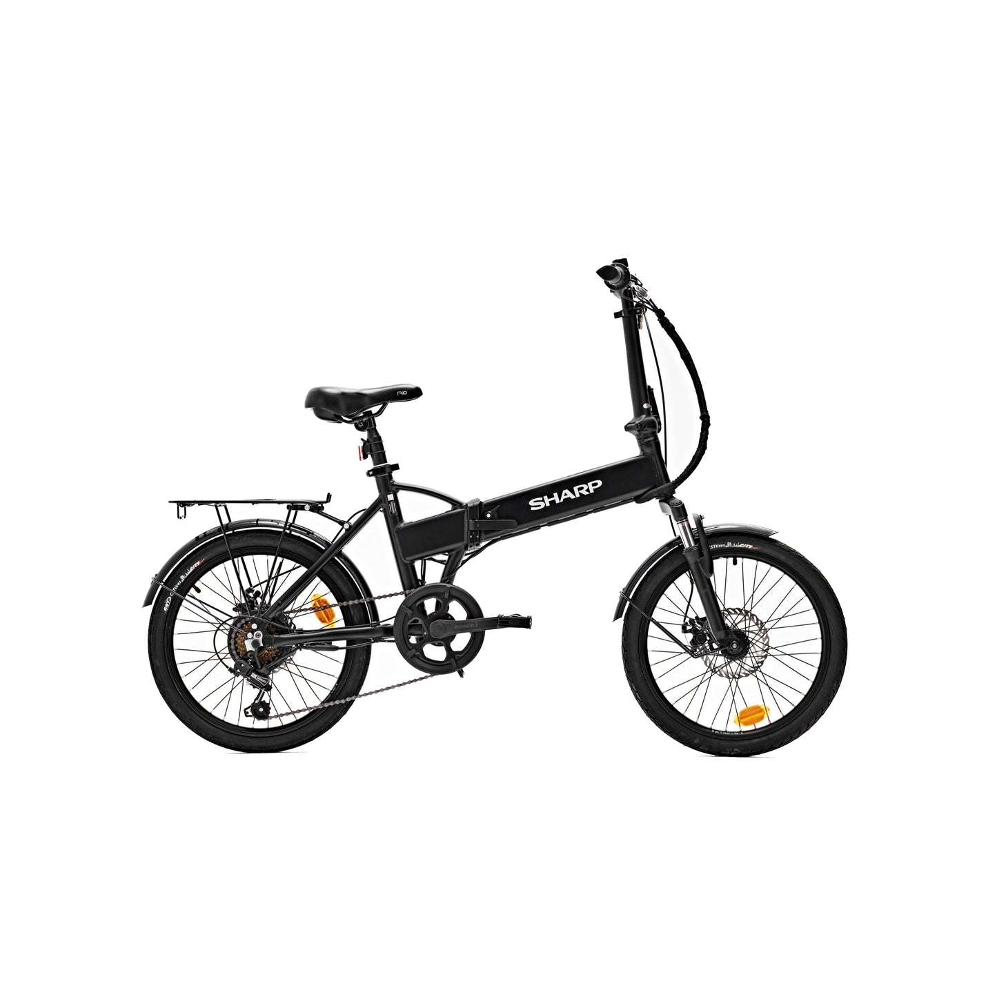FD03EB Faltbares e-Bike 20 Zoll – Aluminium-Klapprad mit 250W Rückradmotor, Shimano 6-Gang, abnehmbarem 7,5Ah Akku, Federung vorne, LED-Display, bis 40 km Reichweite