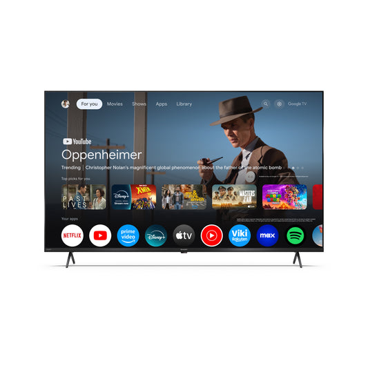50 Zoll 4K Ultra HD QLED Google TV – Smart Fernseher mit Dolby Vision™, Dolby Atmos® & HDMI 2.1