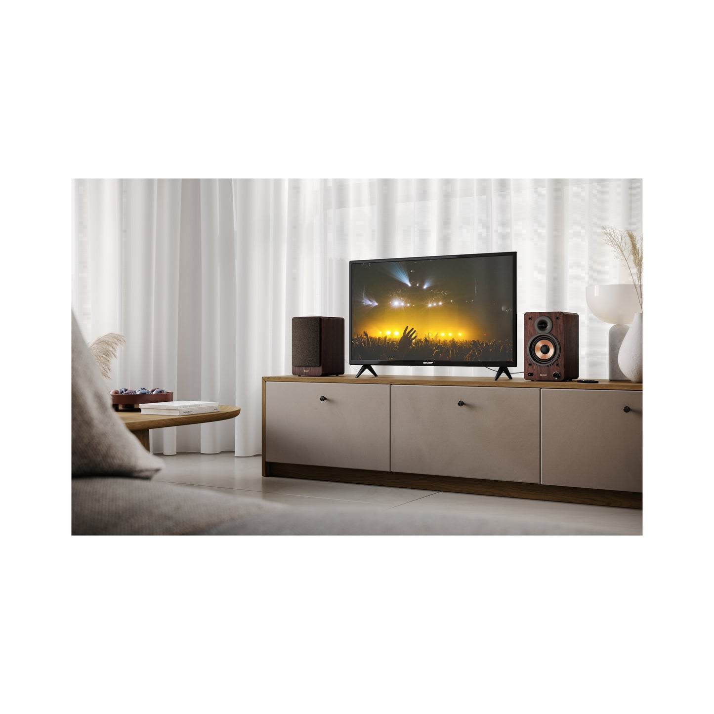32FA2E - 32 Zoll Fernseher (80 cm) HD Ready TV ohne Internet - LED Non-Smart TV (HDMI ARC, USB, inkl. Receiver)