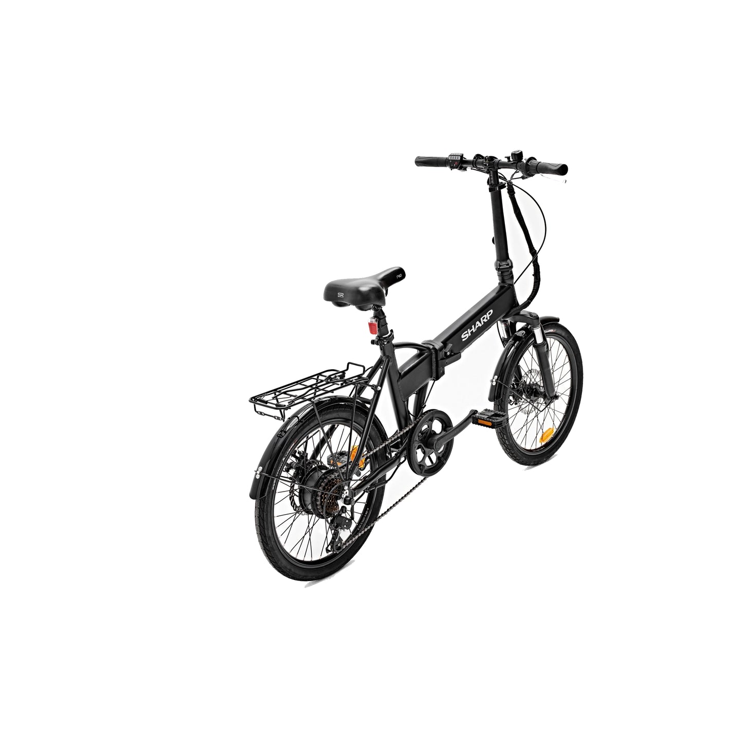 FD03EB Faltbares e-Bike 20 Zoll – Aluminium-Klapprad mit 250W Rückradmotor, Shimano 6-Gang, abnehmbarem 7,5Ah Akku, Federung vorne, LED-Display, bis 40 km Reichweite