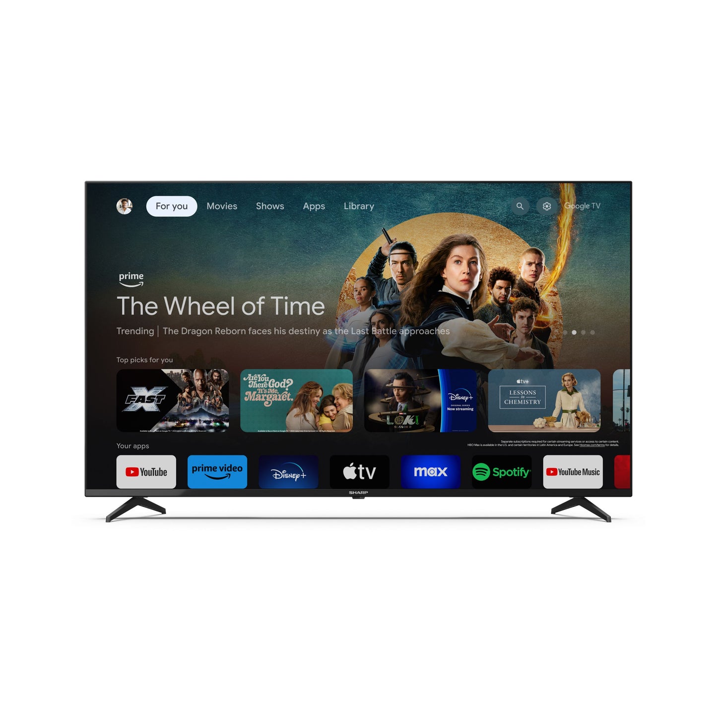 55GL4260E – 55 Zoll Fernseher 4K Ultra HD Google TV – Rahmenloses Design, Dolby Vision, Dolby Atmos, Smooth Motion