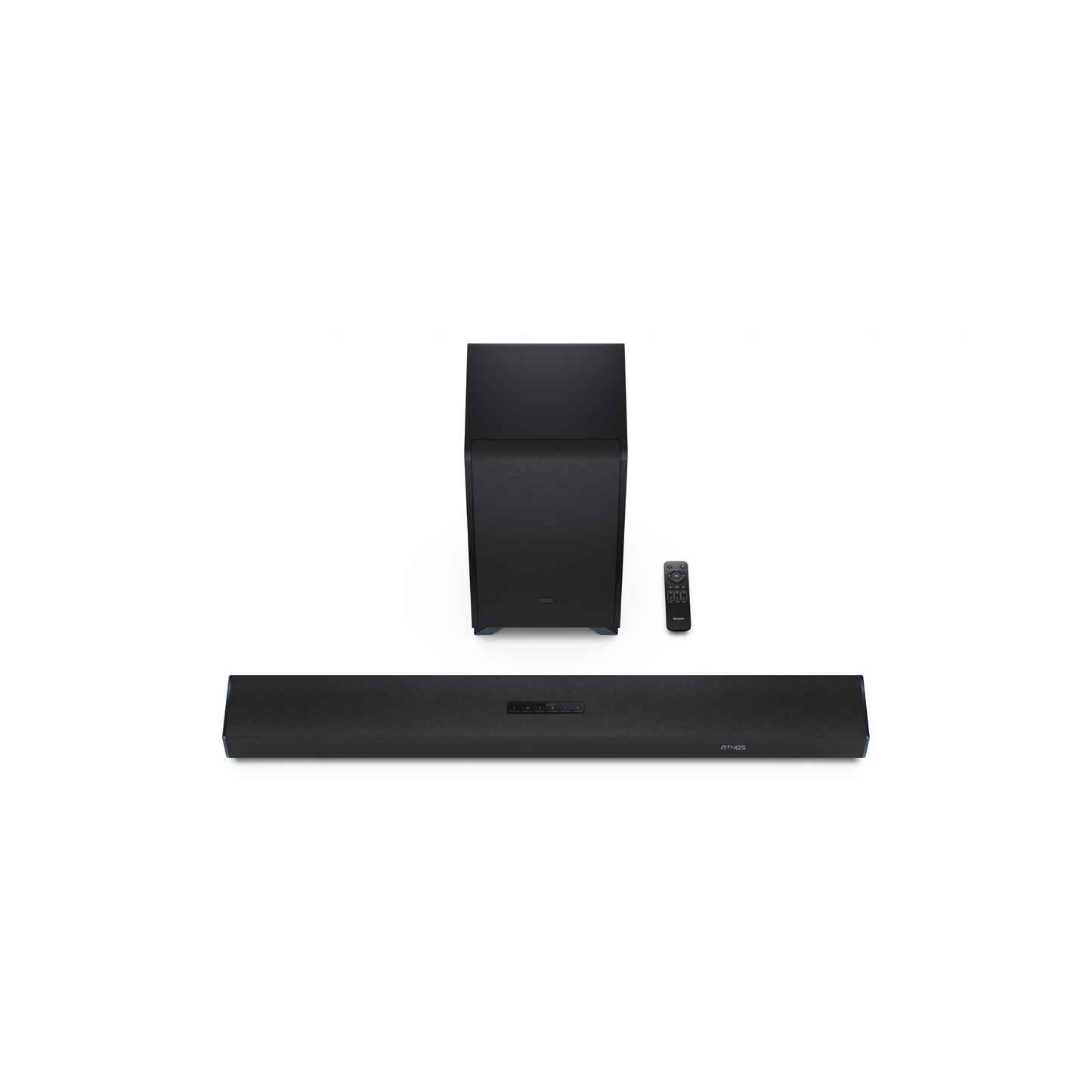 Sharp HT-SBW53121BK Q Soundbar | 3.1.2 Dolby Atmos, 550W