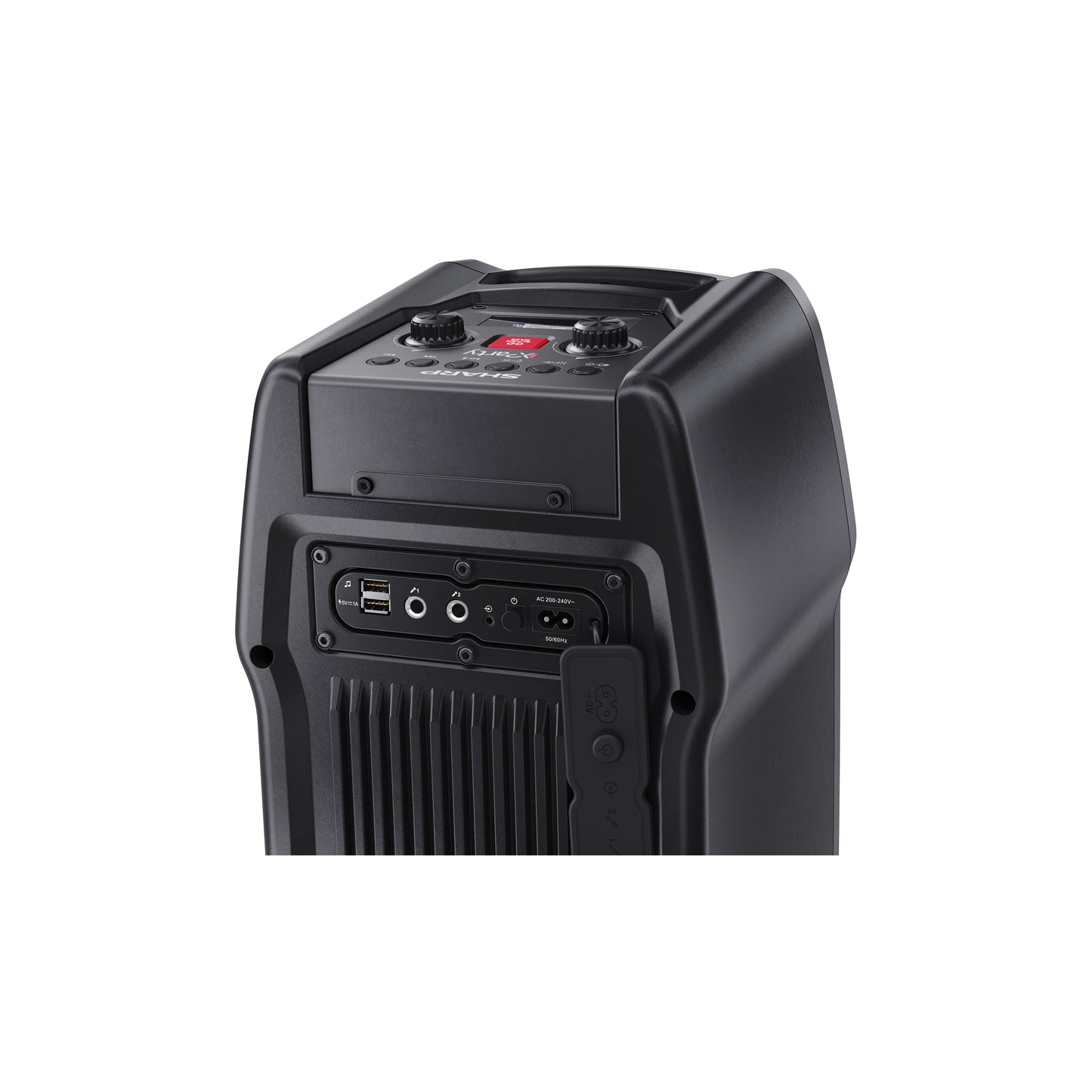 PS-931 – Party Lautsprecher 180W mit Bluetooth 5.3, Mikrofon & Disco-Lichtern – Karaoke-Funktion, Super Bass