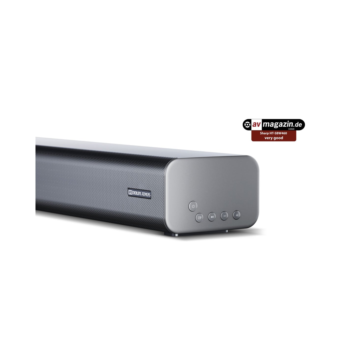 HT-SBW460 – 3.1 Dolby Atmos Soundbar mit kabellosem Subwoofer – 4K UHD Pass-Through, virtueller 3D-Surround-Sound
