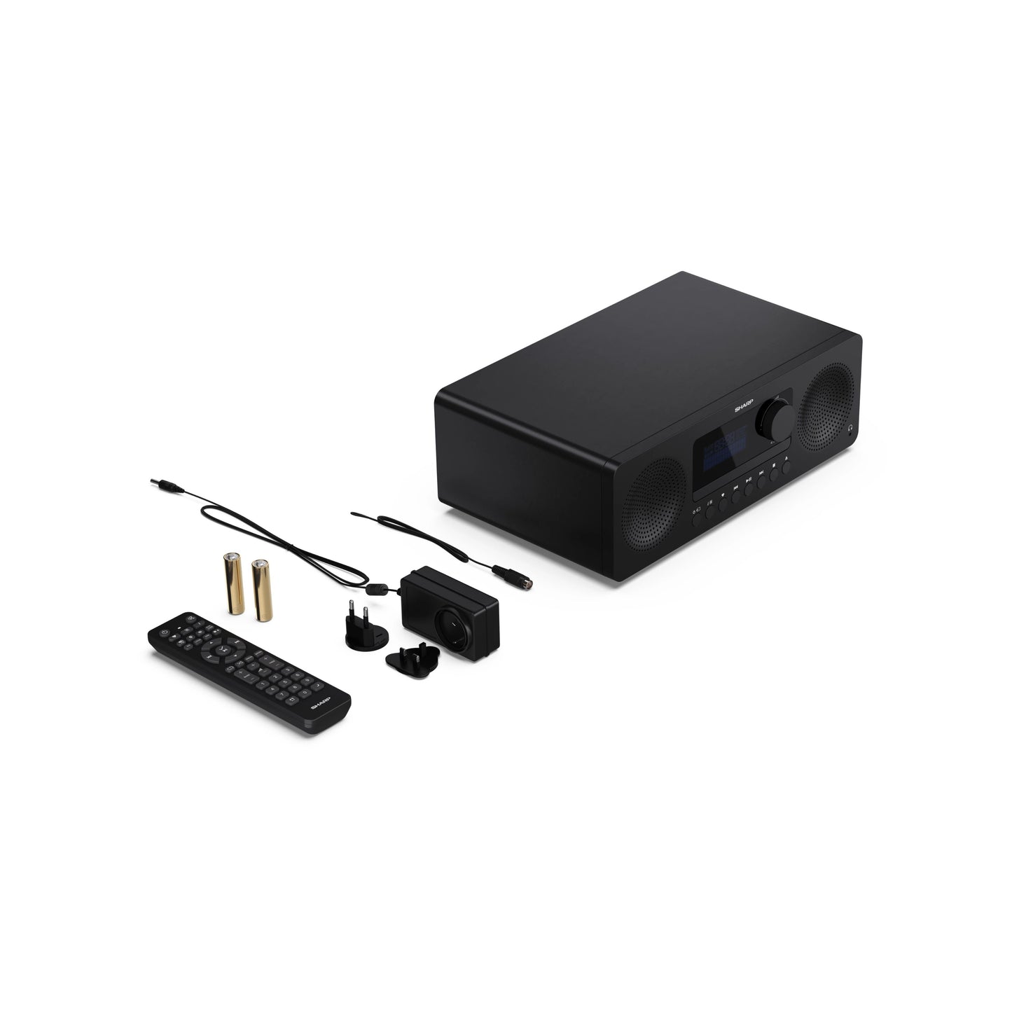 XL-B720D – Kompaktanlage mit DAB+/FM, Bluetooth 5.0, CD-Player & USB-Wiedergabe – 60W Lautsprecher, Dynamic Range Control, All-in-One Hi-Fi System