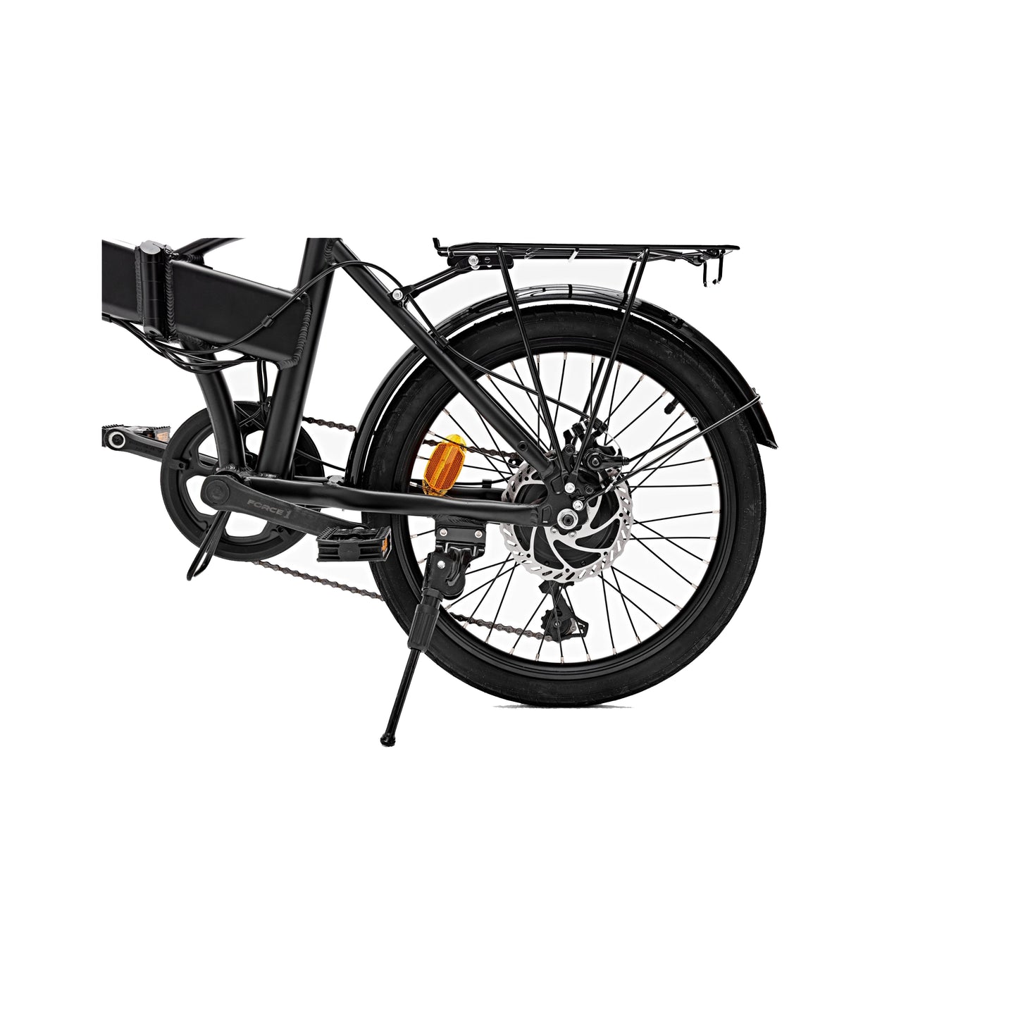 FD03EB Faltbares e-Bike 20 Zoll – Aluminium-Klapprad mit 250W Rückradmotor, Shimano 6-Gang, abnehmbarem 7,5Ah Akku, Federung vorne, LED-Display, bis 40 km Reichweite