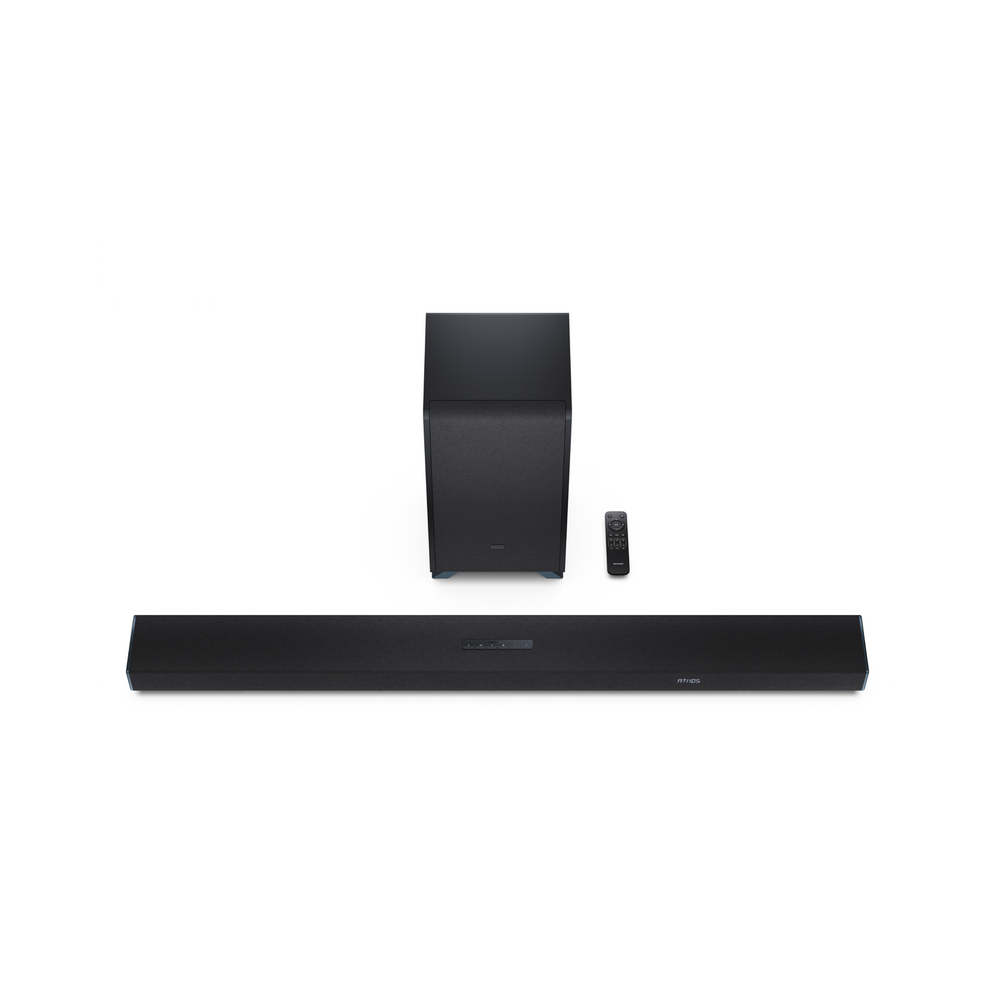Sharp HT-SBW55121BK Q Soundbar | 5.1.2 Dolby Atmos, 650W
