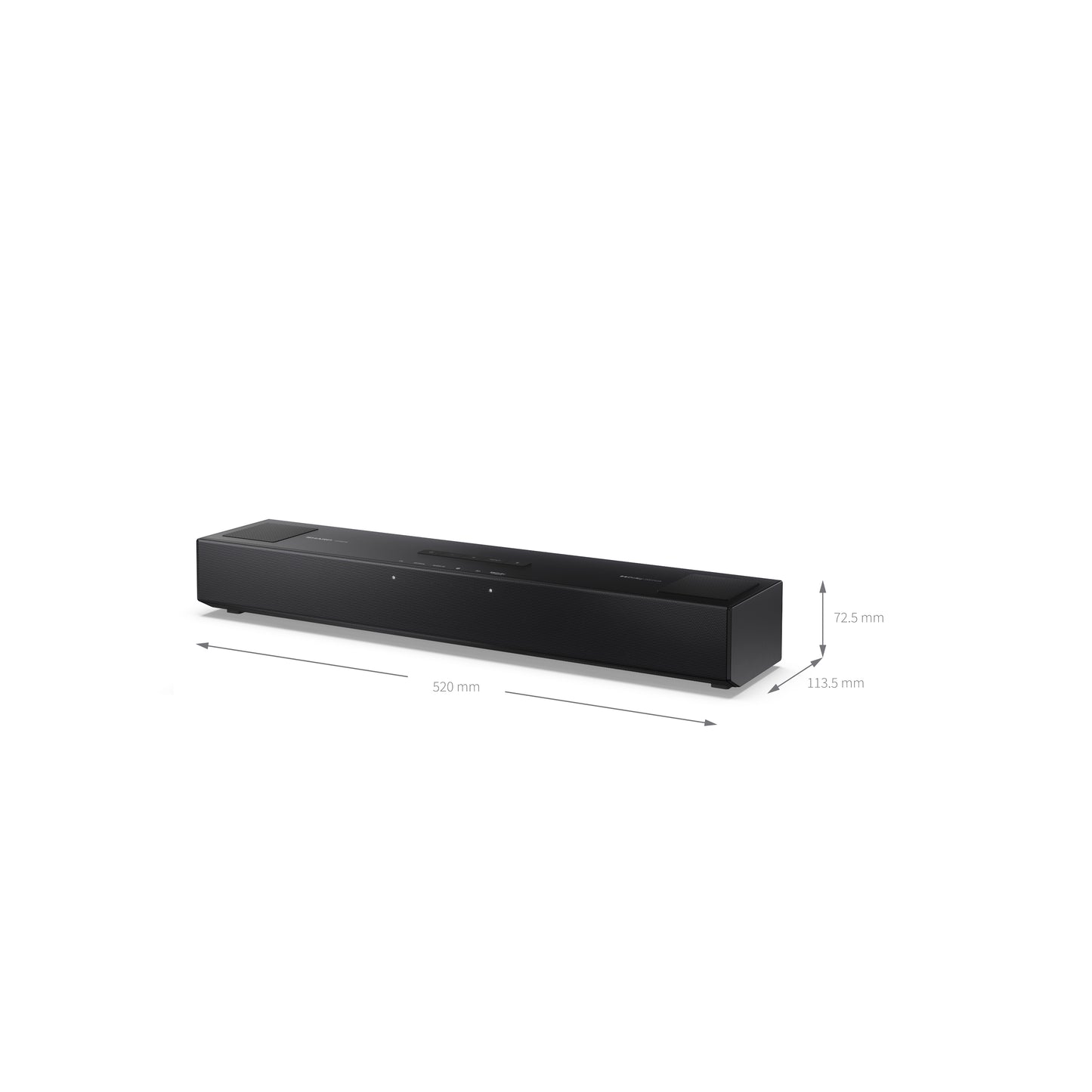 HT-SB700 – Dolby Atmos Soundbar (2.0.2) mit Bluetooth 5.3 & HDMI eARC – 140W Spitzenleistung, Nachtmodus