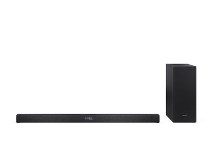 2.1 Dolby Atmos® Soundbar – ultraflach mit kabellosem Subwoofer & Bluetooth 5.3