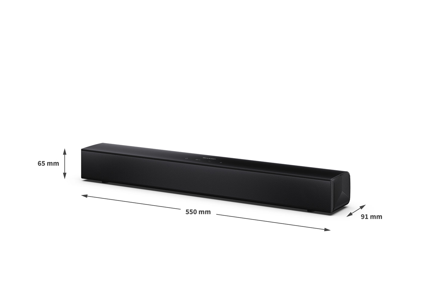 2.0 Soundbar – kompakt mit HDMI ARC/CEC, Bluetooth 5.3 & USB-Musikstreaming