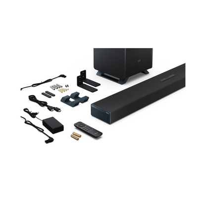 Sharp HT-SBW53121BK Q Soundbar | 3.1.2 Dolby Atmos, 550W