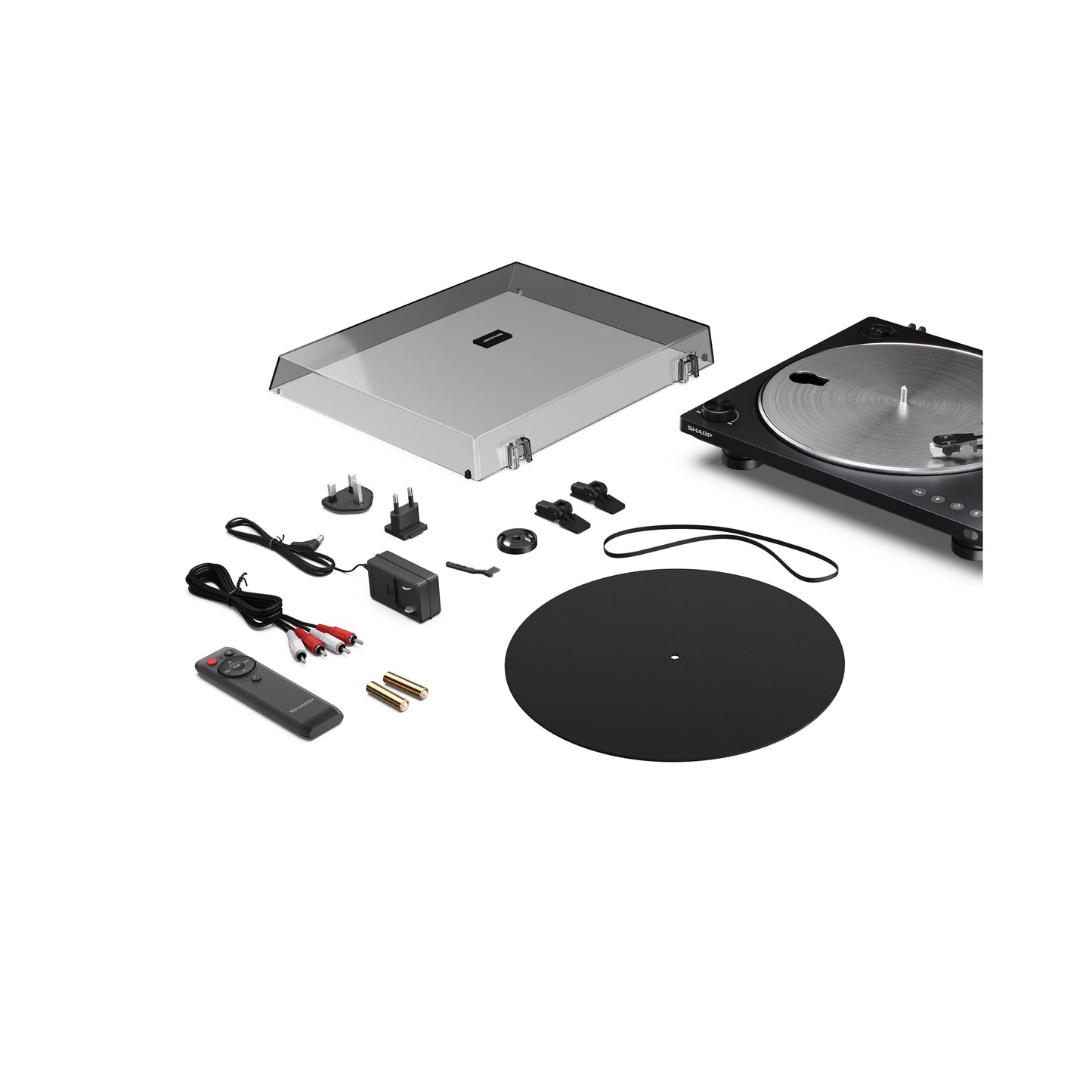 Automatischer Bluetooth-Plattenspieler – mit Audio Technica® Tonabnehmer & USB-Aufnahme