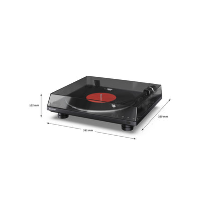 Automatischer Bluetooth-Plattenspieler – mit Audio Technica® Tonabnehmer & USB-Aufnahme