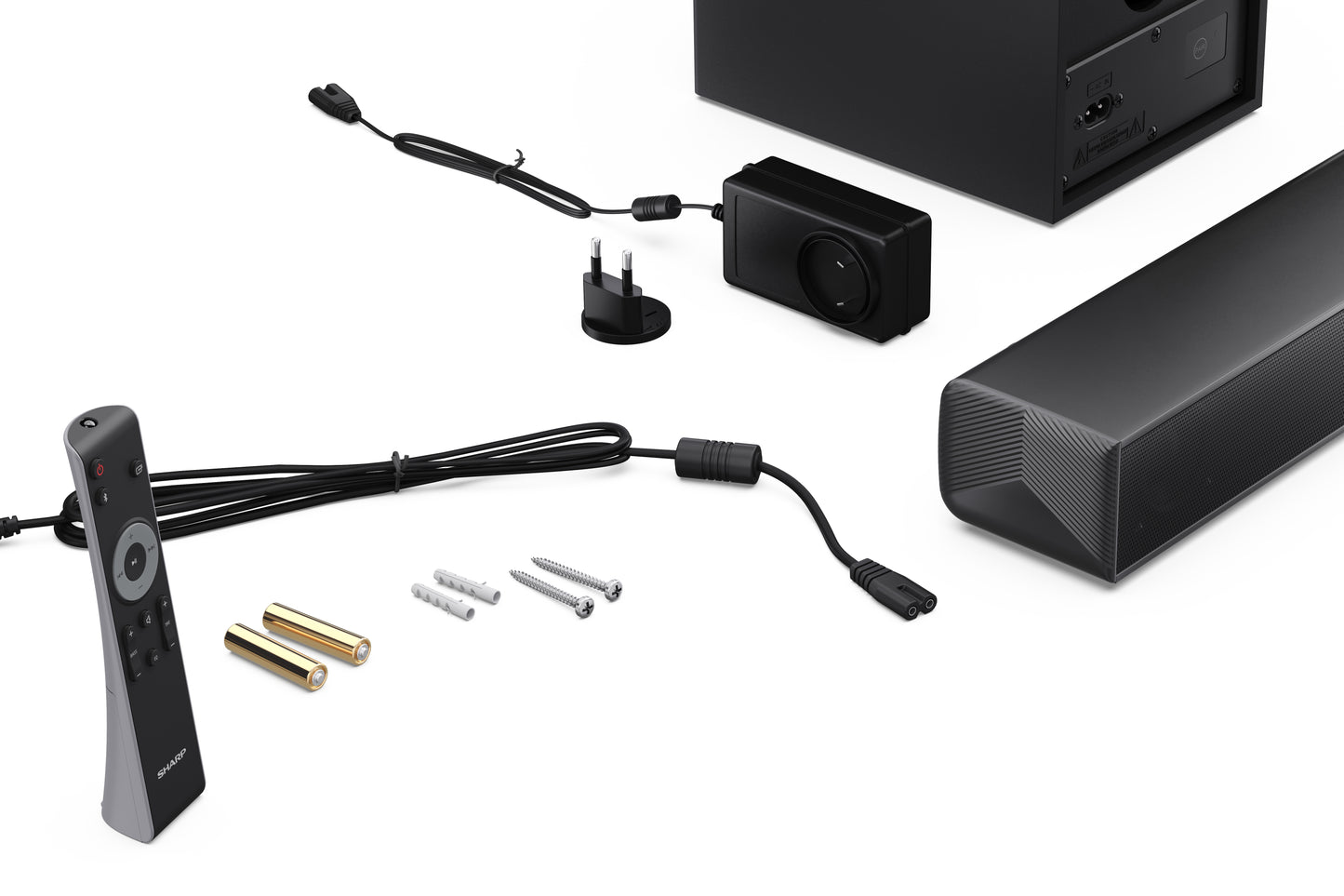 2.1 Soundbar – kompakt mit kabellosem Subwoofer & Bluetooth 5.3 Musikstreaming