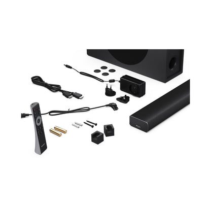 2.1 Dolby Atmos® Soundbar – ultraflach mit kabellosem Subwoofer & Bluetooth 5.3