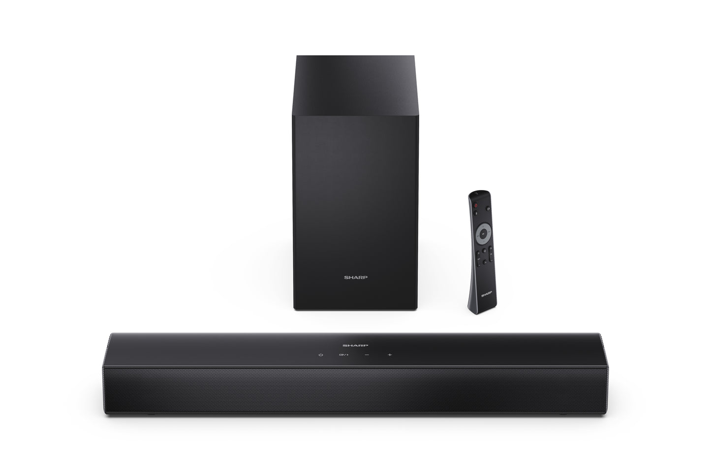 2.1 Soundbar – kompakt mit kabellosem Subwoofer & Bluetooth 5.3 Musikstreaming