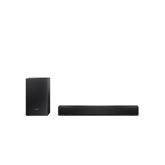 2.1 Soundbar – kompakt mit kabellosem Subwoofer & Bluetooth 5.3 Musikstreaming