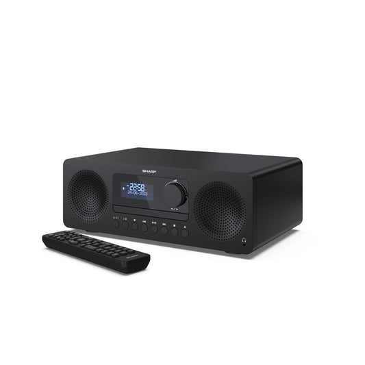 XL-B720D – Kompaktanlage mit DAB+/FM, Bluetooth 5.0, CD-Player & USB-Wiedergabe – 60W Lautsprecher, Dynamic Range Control, All-in-One Hi-Fi System