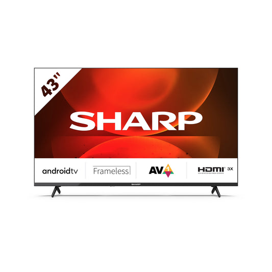 43FH2EA - 43 Zoll Fernseher (108 cm) Full HD Android TV - LED Smart TV (HDMI, Receiver, Chromecast, Bluetooth)