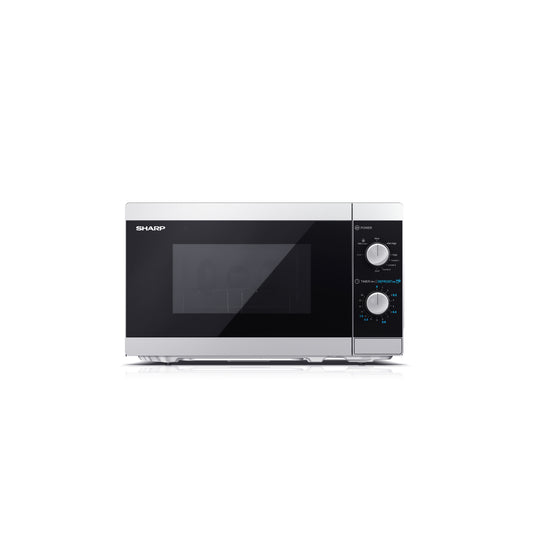 YC-MG01E-S – Grill-Mikrowellenherd (20L, 800W Mikrowelle, 1000W Grill) – Manuelle Steuerung, Garraumbeleuchtung