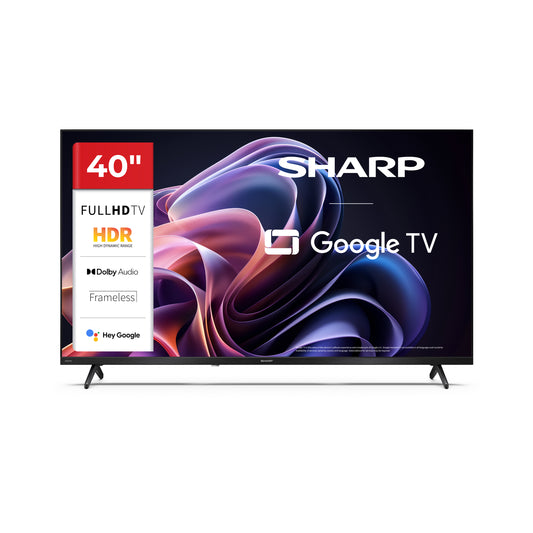 40 Zoll Full HD Google TV – Smart Fernseher mit HDR10, Bluetooth & Google Assistant