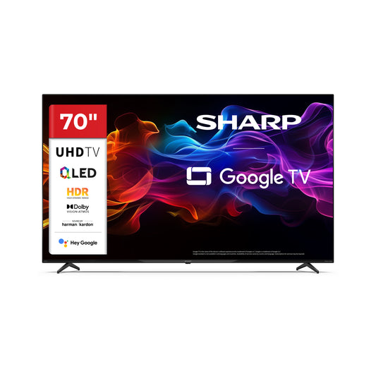 70 Zoll 4K Ultra HD QLED Google TV – Smart Fernseher mit Dolby Vision™, Dolby Atmos® & HDMI 2.1