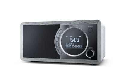 DAB+ Digitalradio – kompaktes Holzradio mit Bluetooth & Weckerfunktion