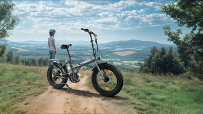 Faltbares Elektro Fatbike – Urban E-Bike mit 250W Motor & 40km Reichweite