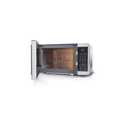 YC-MG02E-S – Grill-Mikrowellenherd 20L, 800W Mikrowelle, 1000W Grill – Volldigitale Steuerung, 11 Leistungsstufen