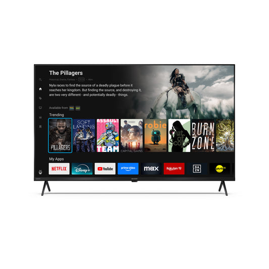 43 Zoll 4K Ultra HD QLED TiVo Smart TV – rahmenloser Fernseher mit Dolby Vision™, Dolby Atmos® & HDMI 2.1