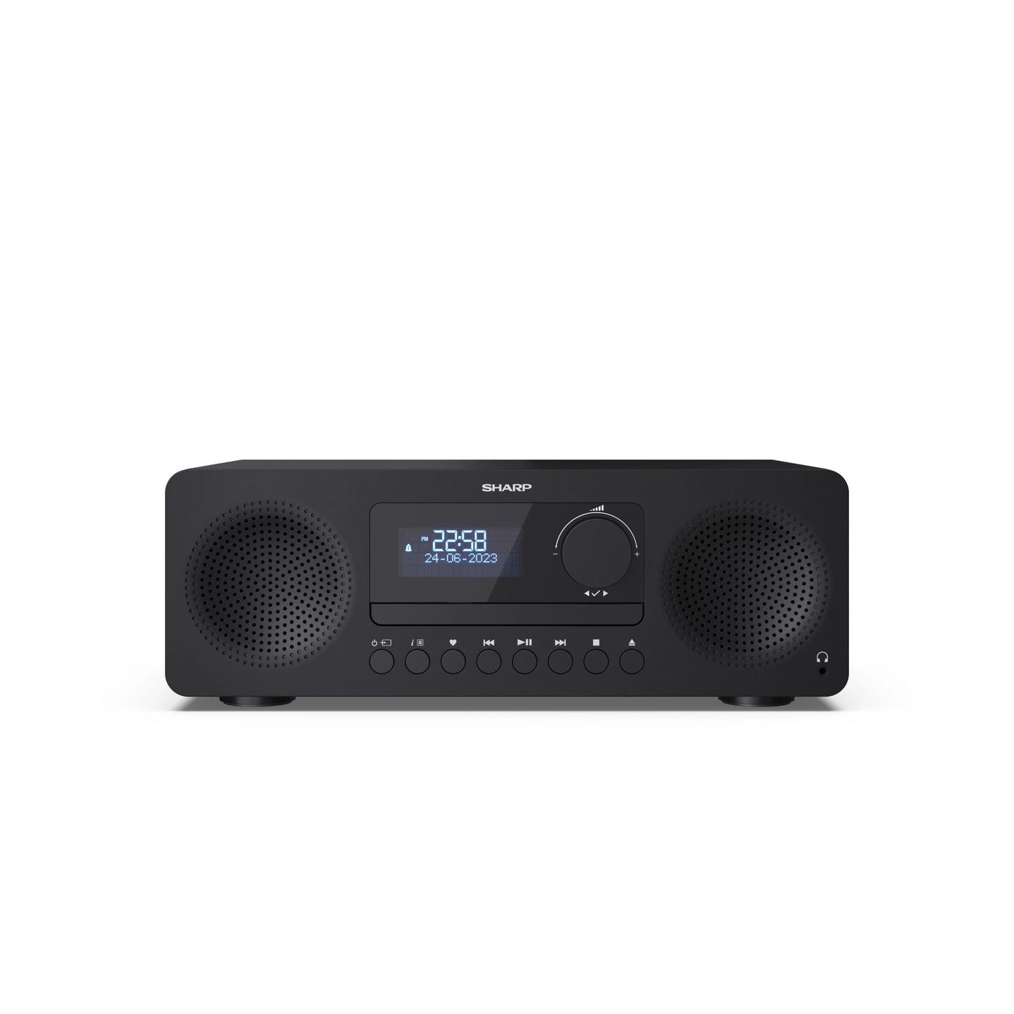XL-B720D – Kompaktanlage mit DAB+/FM, Bluetooth 5.0, CD-Player & USB-Wiedergabe – 60W Lautsprecher, Dynamic Range Control, All-in-One Hi-Fi System