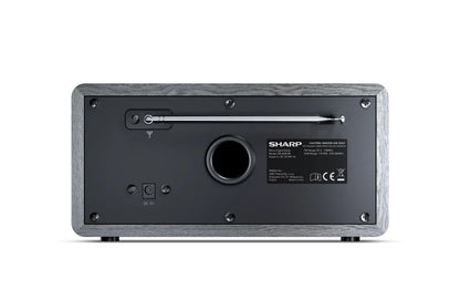 DAB+ Digitalradio – kompaktes Holzradio mit Bluetooth & Weckerfunktion
