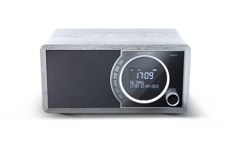 DAB+ Digitalradio – kompaktes Holzradio mit Bluetooth & Weckerfunktion
