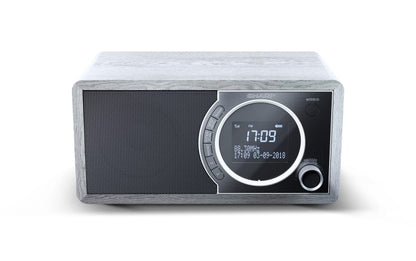 DAB+ Digitalradio – kompaktes Holzradio mit Bluetooth & Weckerfunktion