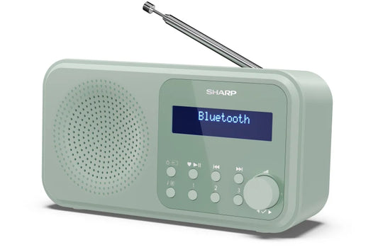 Tragbares DAB+/FM Digitalradio – mit Bluetooth 5.3 & Dual-Alarm