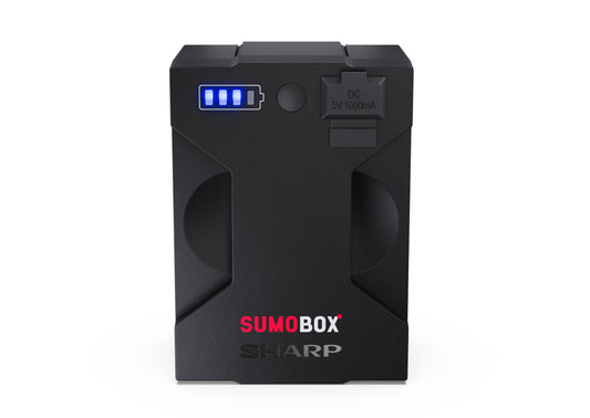 SHARP CP-LSBP1 - Wiederaufladbarer Akku für SumoBox (Batteriepack & Ladegerät)