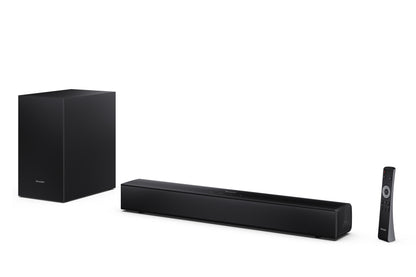 2.1 Soundbar – kompakt mit kabellosem Subwoofer & Bluetooth 5.3 Musikstreaming