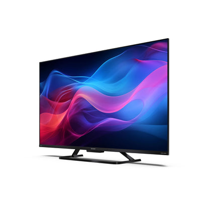 55GR8265E – 55 Zoll Fernseher 4K Ultra HD QLED Google TV – 144Hz, Dolby Vision IQ, Dolby Atmos, Solar-Fernbedienung, HDMI 2.1 eARC, VRR & ALLM, perfekt für Filme, Streaming & Gaming