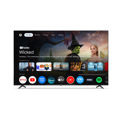 70 Zoll 4K Ultra HD QLED Google TV – Smart Fernseher mit Dolby Vision™, Dolby Atmos® & HDMI 2.1