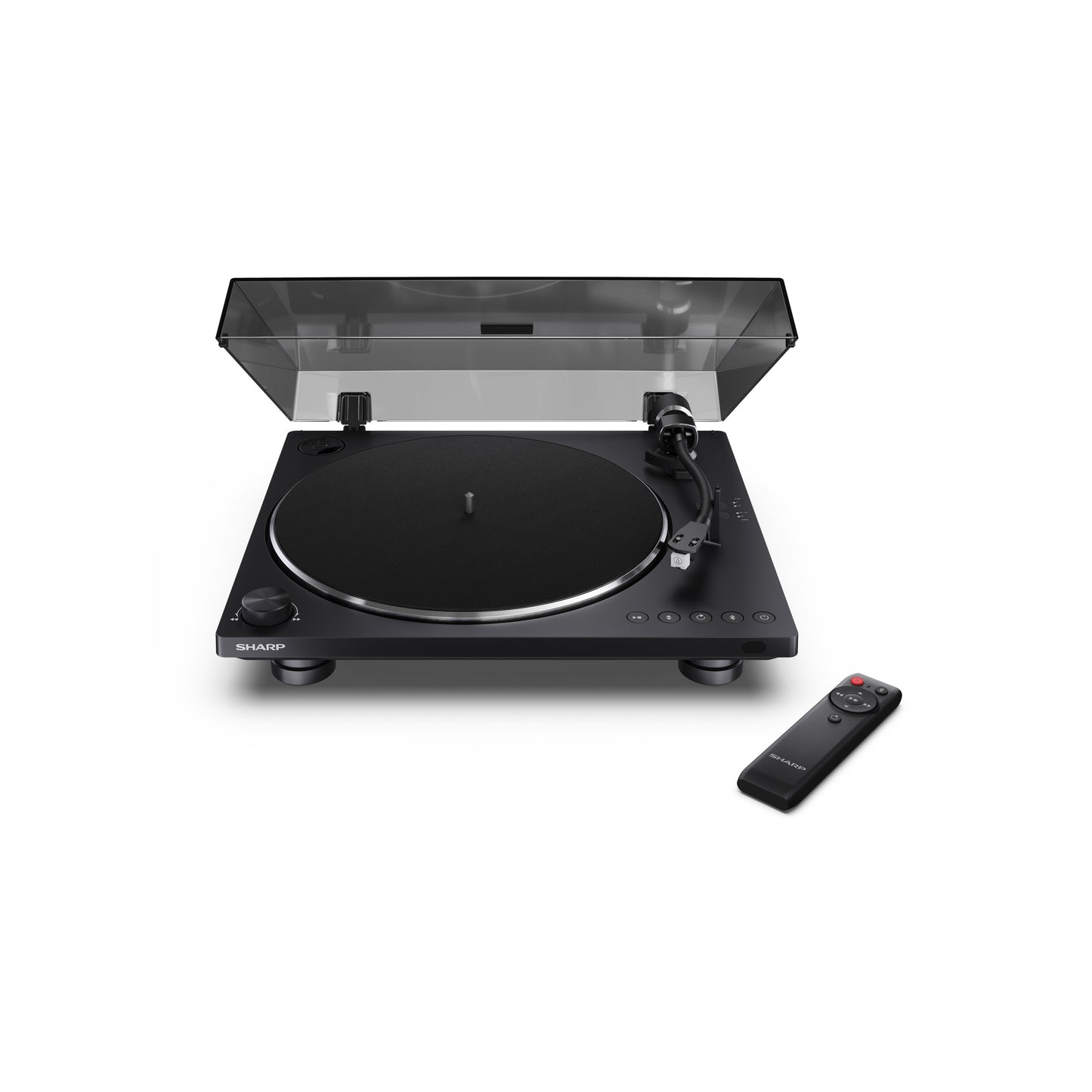 Automatischer Bluetooth-Plattenspieler – mit Audio Technica® Tonabnehmer & USB-Aufnahme