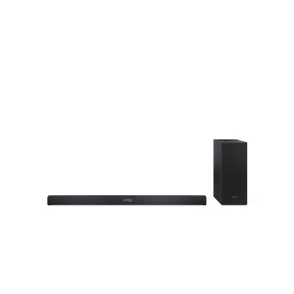 2.1 Dolby Atmos® Soundbar – ultraflach mit kabellosem Subwoofer & Bluetooth 5.3