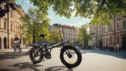 Faltbares Elektro Fatbike – Urban E-Bike mit 250W Motor & 40km Reichweite