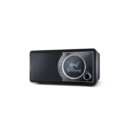 DR-450BK – Digitalradio mit DAB+/FM & Bluetooth – 20 Senderspeicher, LCD-Display mit Dimmer, Weckerfunktion