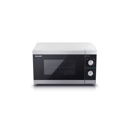 YC-MG01E-S – Grill-Mikrowellenherd (20L, 800W Mikrowelle, 1000W Grill) – Manuelle Steuerung, Garraumbeleuchtung