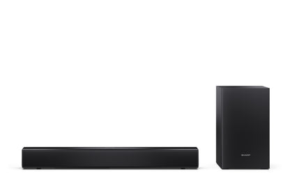 2.1 Soundbar – kompakt mit kabellosem Subwoofer & Bluetooth 5.3 Musikstreaming
