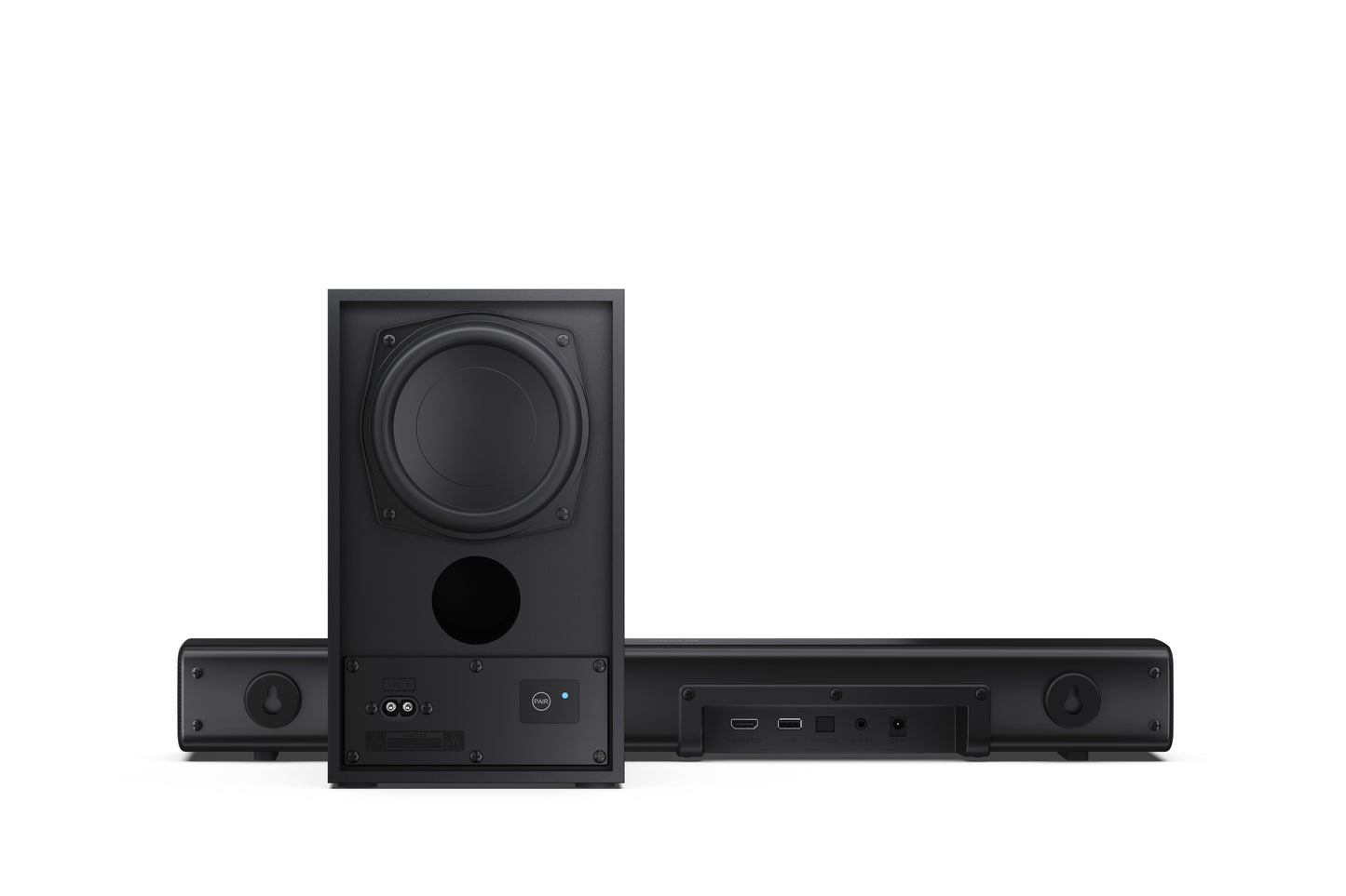 2.1 Soundbar – kompakt mit kabellosem Subwoofer & Bluetooth 5.3 Musikstreaming