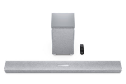 5.1.2 Dolby Atmos Soundbar – stilvoller Heimkino-Sound mit 650W & kabellosem Subwoofer
