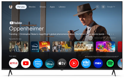 65 Zoll 4K Ultra HD QLED Google TV – Smart Fernseher mit Dolby Vision™, Dolby Atmos® & HDMI 2.1