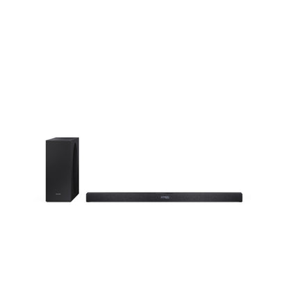 2.1 Dolby Atmos® Soundbar – ultraflach mit kabellosem Subwoofer & Bluetooth 5.3