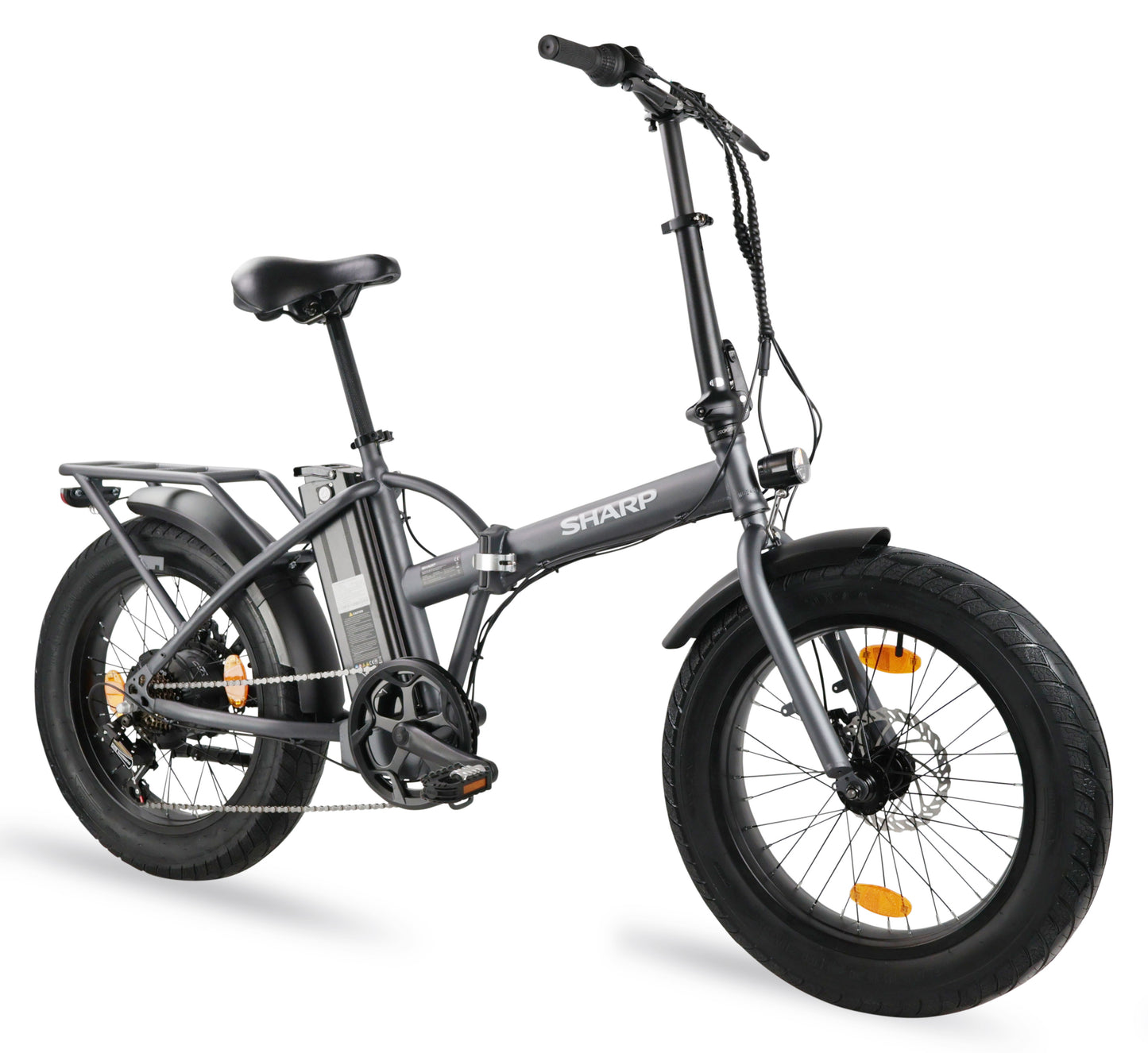 Faltbares Elektro Fatbike – Urban E-Bike mit 250W Motor & 40km Reichweite